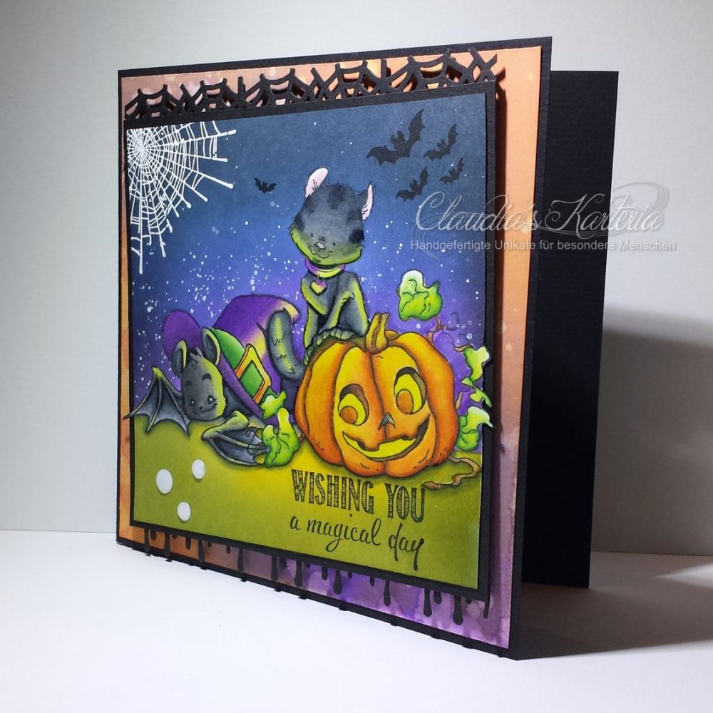 Magische Halloween-Grüsse | Grusskarte