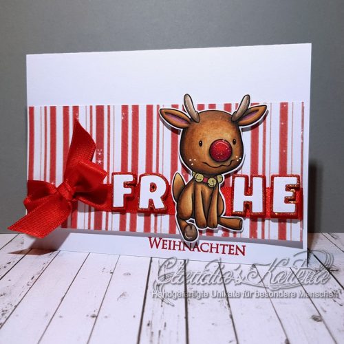 Frrudolfhe Weihnachten | Weihnachtskarte